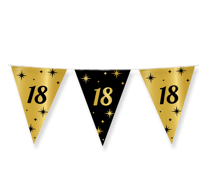 Feestartikelen PD Party Party Flags Foil - 18, vlaggenlijn | 18
