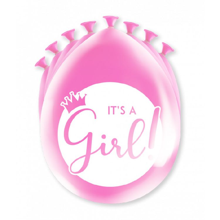Feestartikelen PD Party Balloons, ballon | It's A Girl