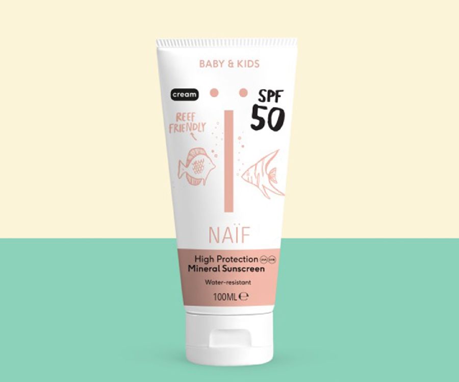 Zonneproduct Naif Sunscreen Cream, SPF 50