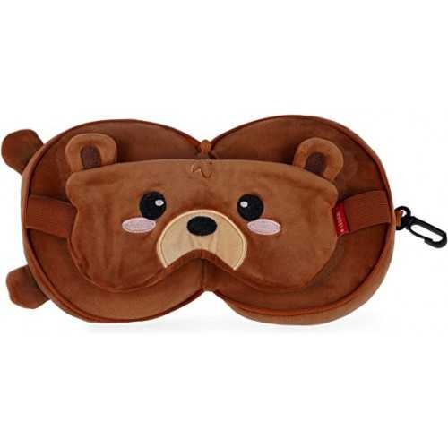 Slaapmasker Legami, Travel Pillow With Eye Mask | Teddy