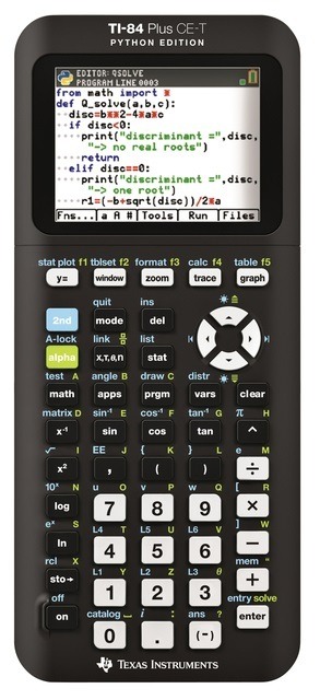 Rekenmachine TEXAS INSTRUMENTS TI-84 Plus CE-T Python