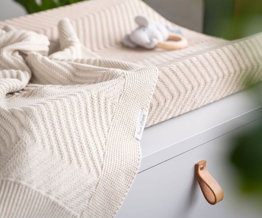 Deken Baby's Only, geschikt voor wieg/draagmand/park | Grace warm linen