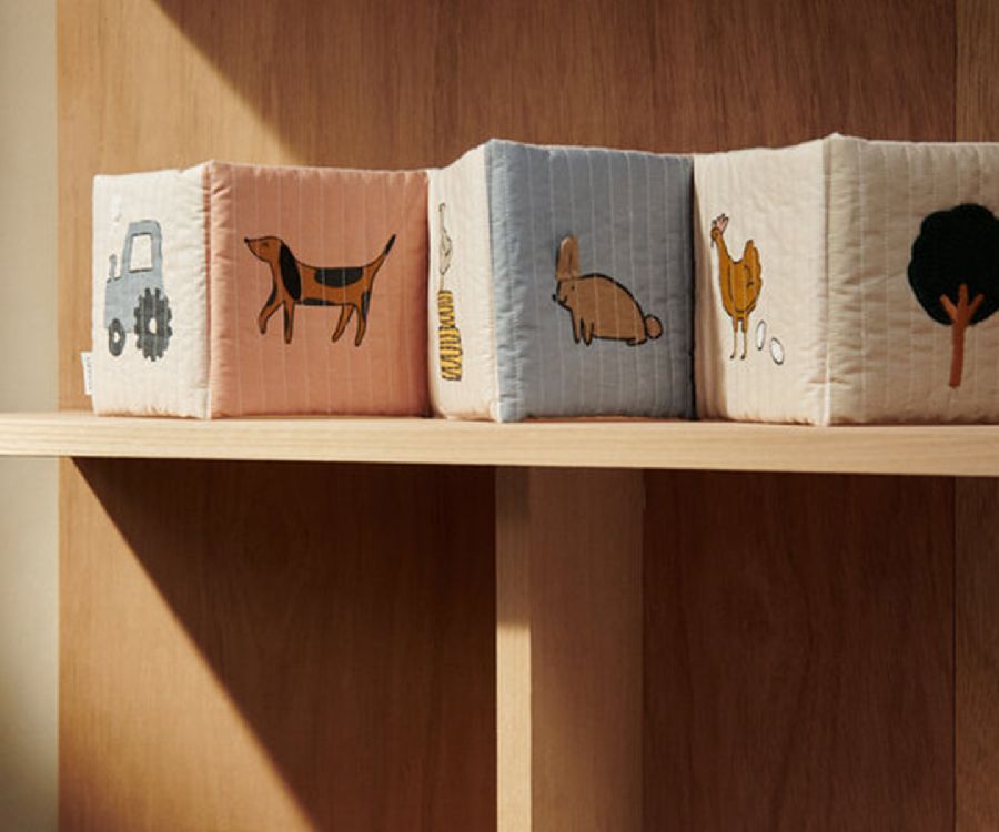 Zacht boekje Liewood Benny Fold Out Book