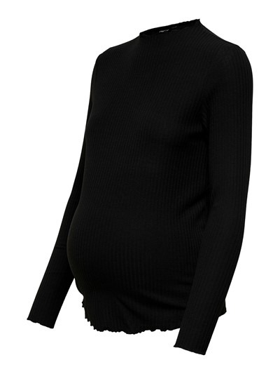 T-shirt Only Maternity OLMEmma L/S High Neck Top Jrs