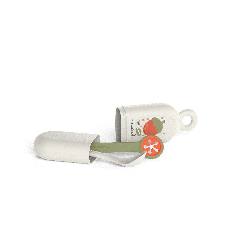 Bestek Suavinex On the go set, lepel | Go Natural berry goji