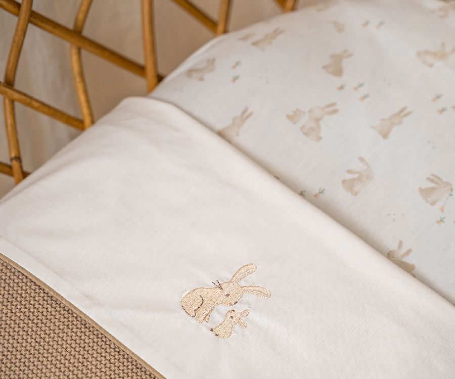 Hoeslaken Little Dutch, geschikt voor babybed 60x120 | Newborn Naturals