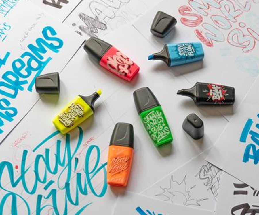 Stift Stabilo Boss Mini 6 Pack, tekstmarker | Snooze One