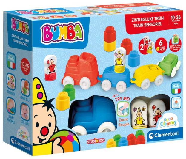 Blokken Bumba Clemmy Sensorische Trein | blokkentrein