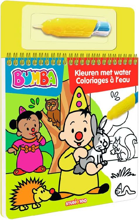 Waterboek & -kaarten Bumba Kleuren Met Water