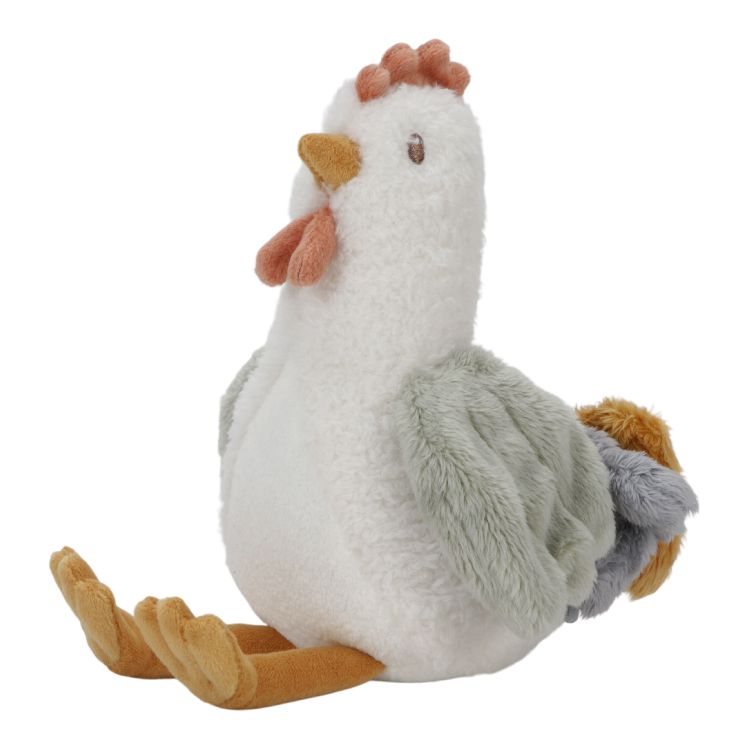 Knuffel Little Dutch, Knuffel kip | Little Farm