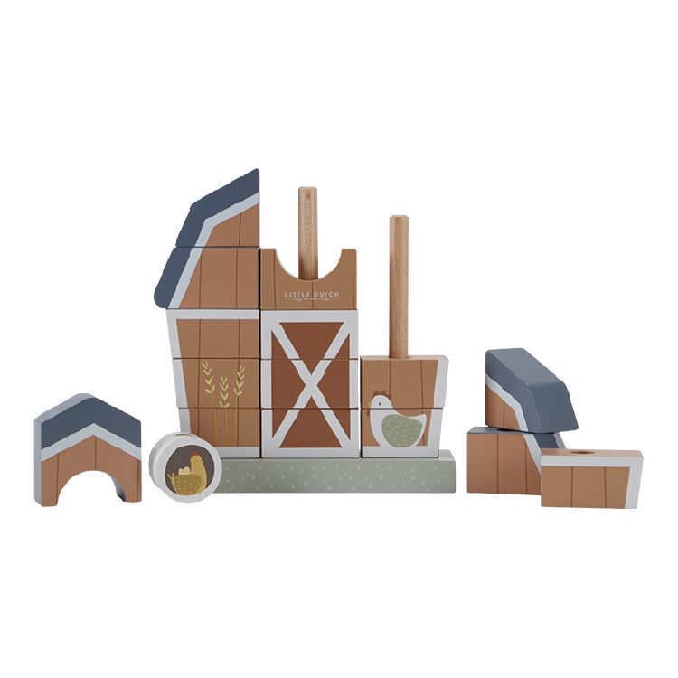 Stapelspeelgoed Little Dutch Stapelaar | stapelfiguur