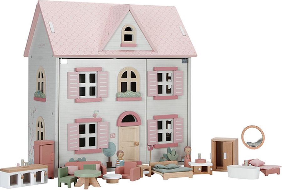 Poppenhuis & aanvulsets Little Dutch Poppenhuis | Poppenhuis