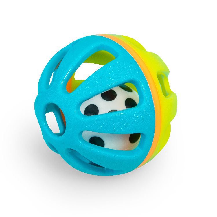 Activiteitenbal Sassy Squish & Chime Ball | grijpbal
