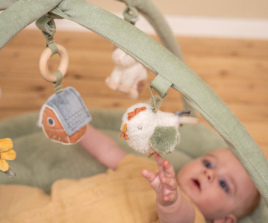 Speeltapijt met speelboog Little Dutch Speelkleed | Little Farm