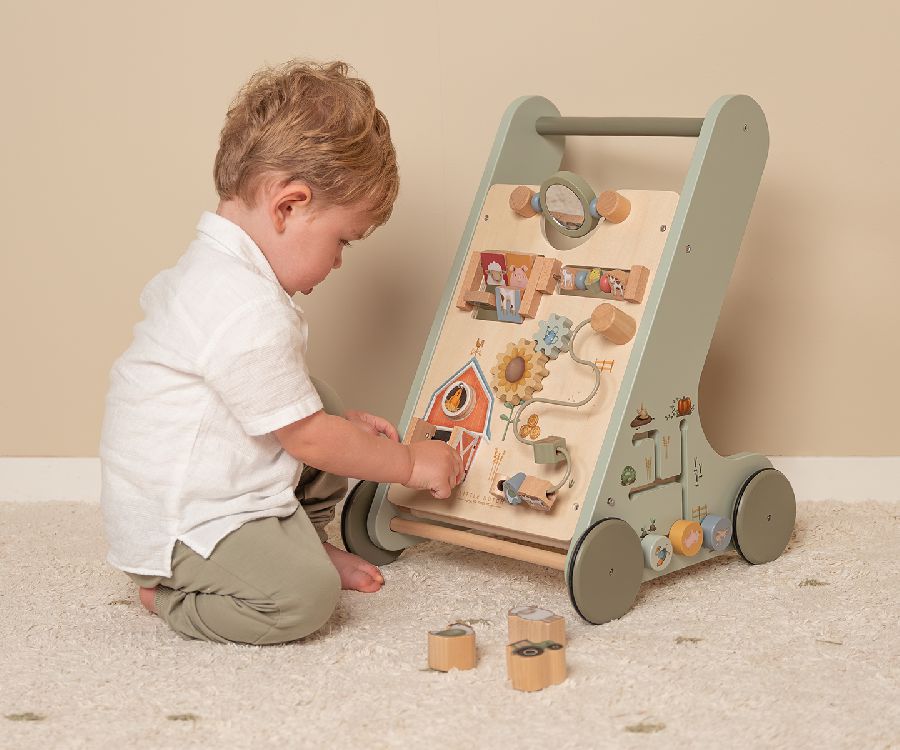 Loophulp Little Dutch Activiteiten loopwagen | Little Farm