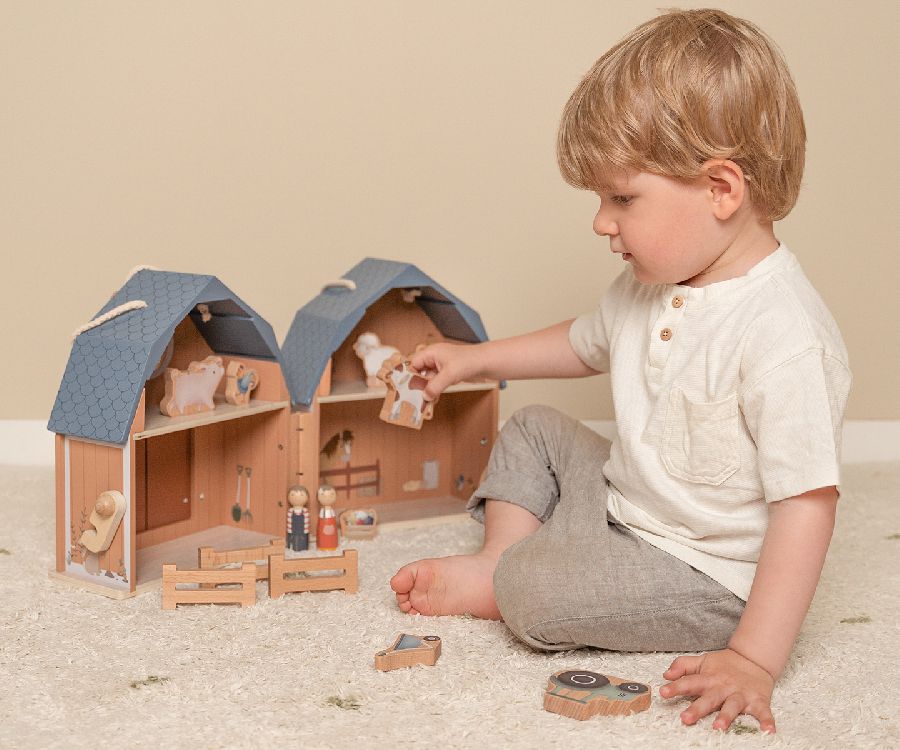 Poppenhuis & aanvulsets Little Dutch Poppenhuis | Little Farm