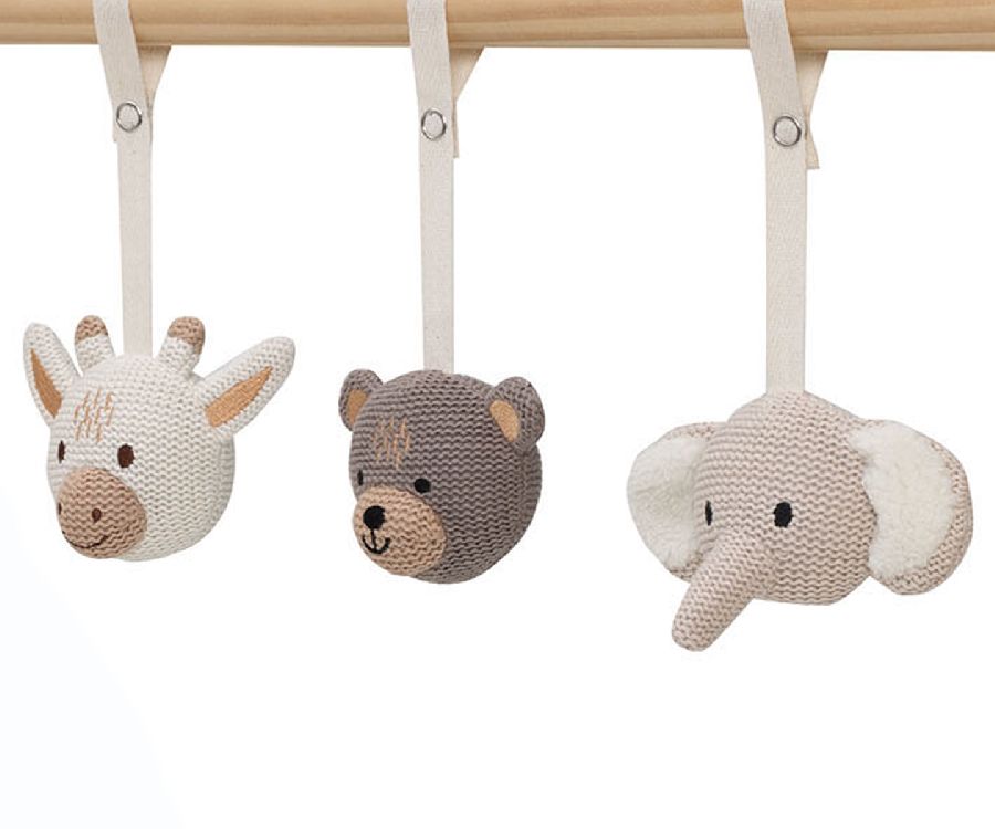 Speelfiguur Jollein Babygym speeltjes | Animals