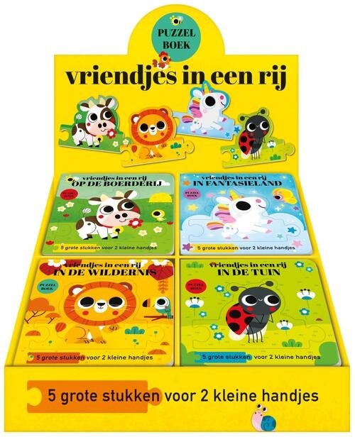 Interactief boek IMAGE BOOKS Vriendjes In Een Rij | puzzelboek