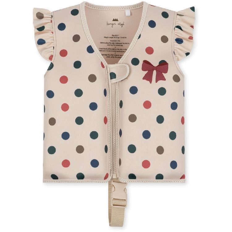 Zwemvest & puddle jumper Konges Slojd, Neoprene swim frill vest, 15 kg- 20 kg