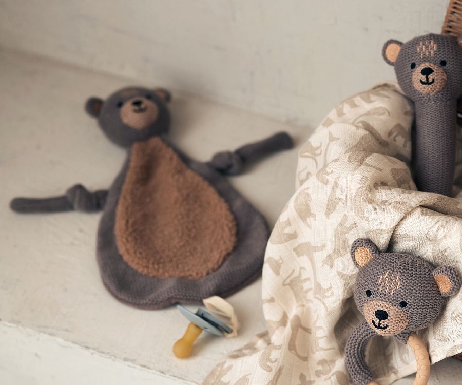 Knuffeldoek/fopspeendoekje Jollein | Bear