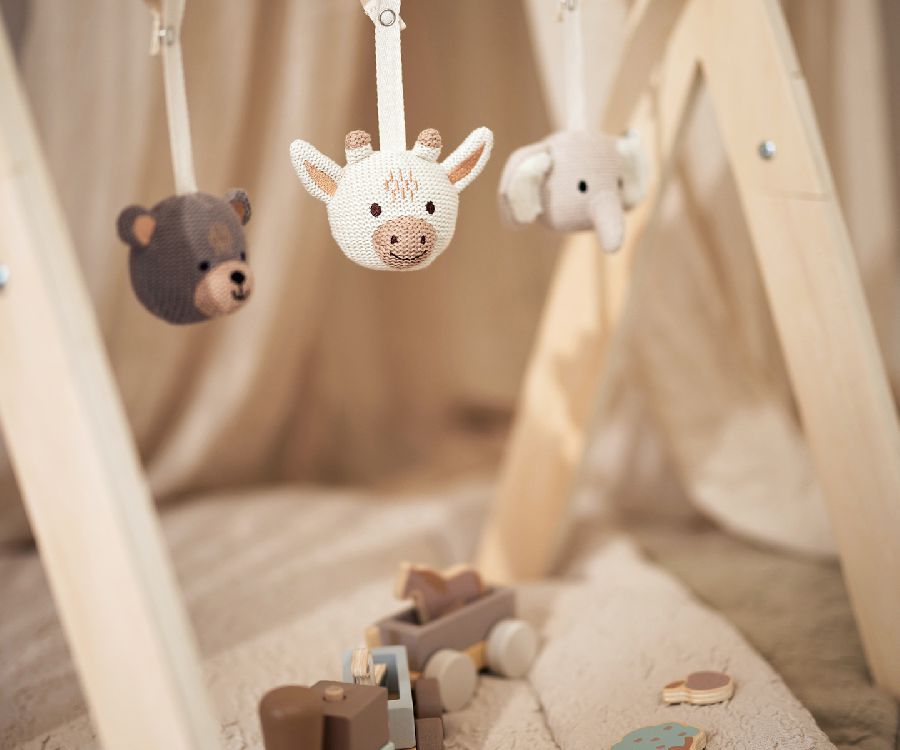 Speelfiguur Jollein Babygym speeltjes | Animals