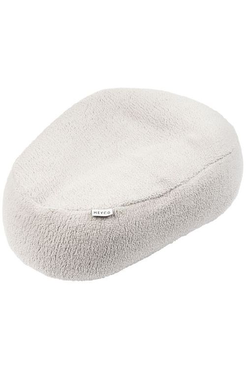 Positioneringskussenhoes Meyco Baby Relaxhoes | Teddy greige