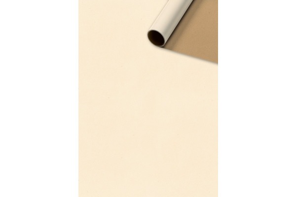 GESCHENKPAPIER Uni Recycling beige