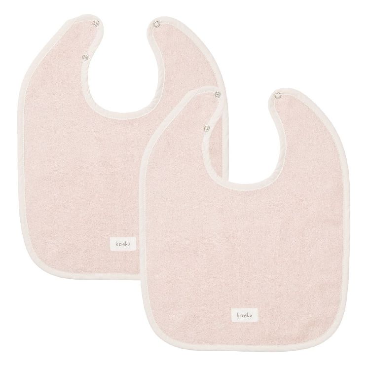 Slabbetje Koeka 2-Pack | Dijon Daily blush