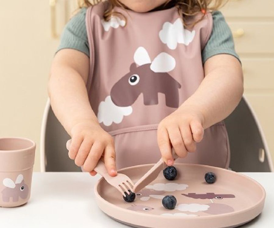 Bestek Done by Deer Happy Dots, lepel/vork/mes | Foodie Cutlery Set