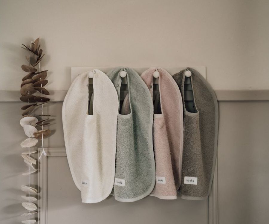 Slabbetje Koeka 2-Pack | Dijon Daily blush