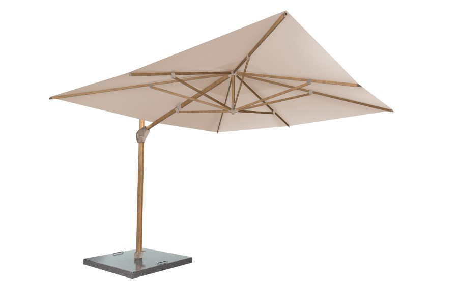 Parasol 4 Seasons Outdoor, Hacienda, sand, 300 x 400 x 270 cm