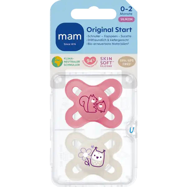 Fopspeen MAM | Start Pure Silikon 0-2M