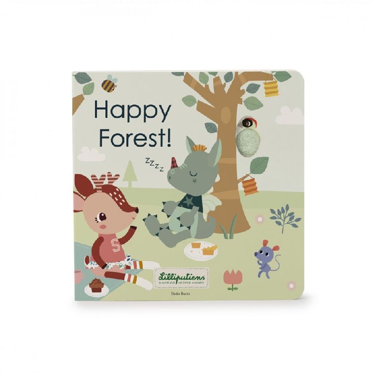 Interactief boek Lilliputiens Happy Forest | voelboek