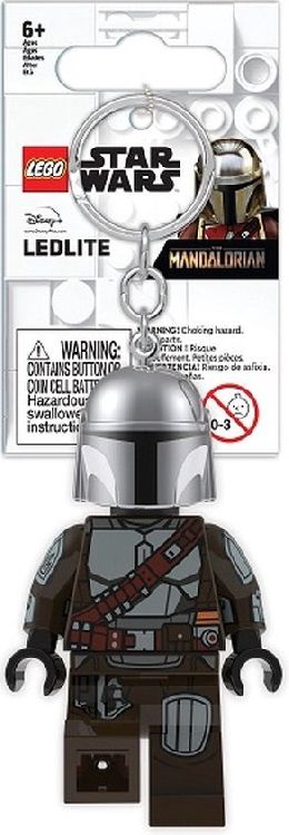 Sleutelhanger LANNOO Key Light - Din Djarin Mando, legofiguur | Lego