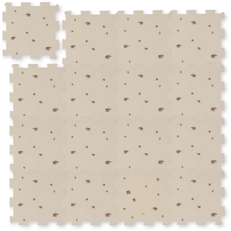 Puzzelmat Konges Slojd Foam Mat Lemon