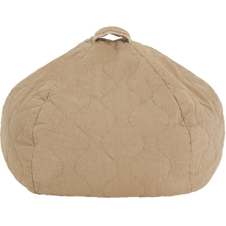 Poef Nobodinoz, Quilted Round Beanbag | Landscape