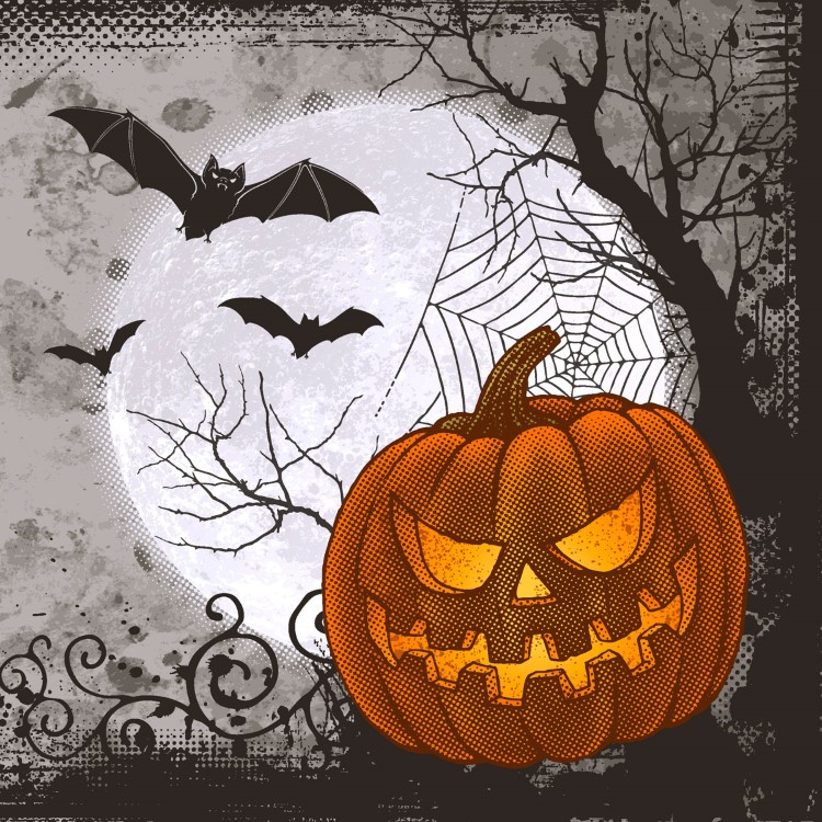 Servetten Paper+Design, Halloween Time, 33 x 33 cm, 20 stuk(s)