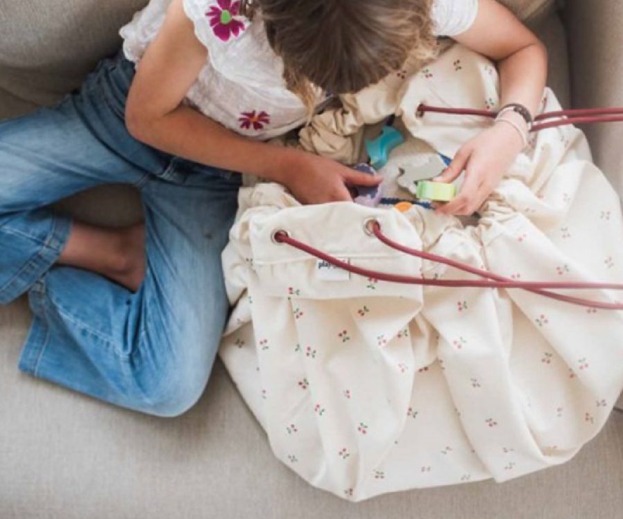 Speeltapijt zonder speelboog Play & Go Single printed | Noomad Original