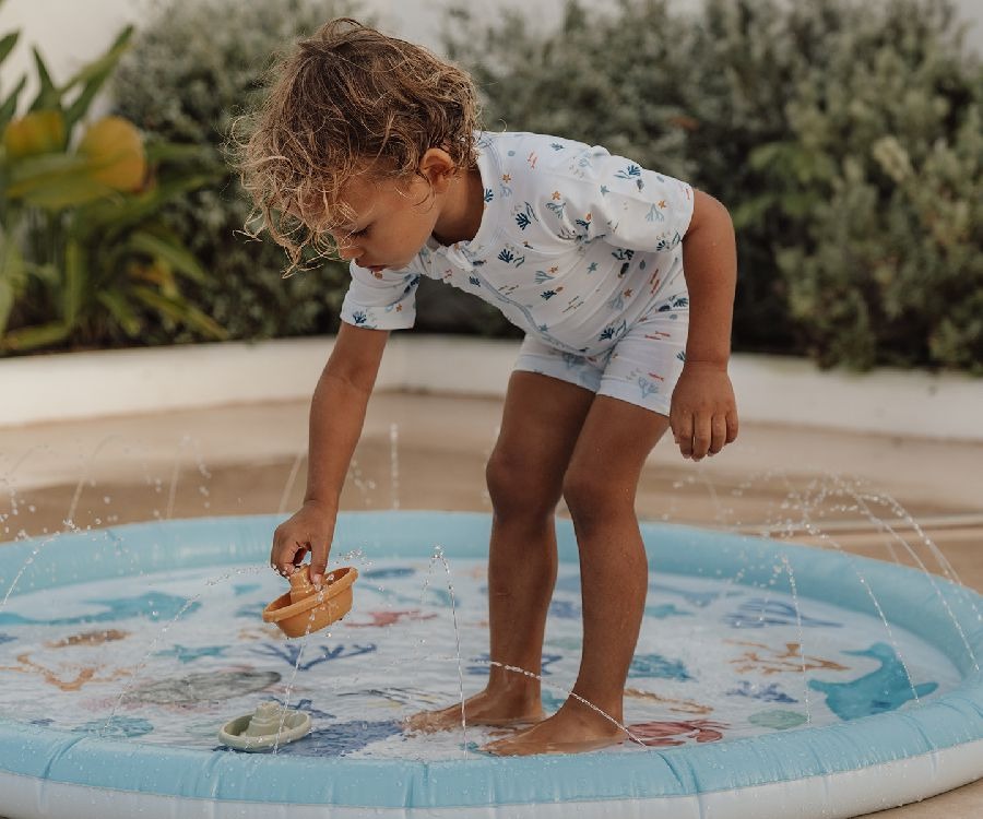 Zwembad Little Dutch, Sprinkler mat | Ocean Dreams blue