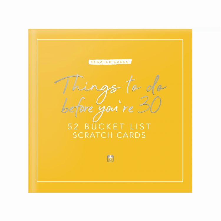 Gadget Gift Republic Scratch Cards - Things To Do Before You're 30