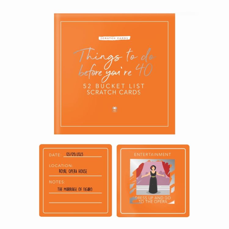 Gadget Gift Republic Scratch Cards - Things To Do Before You're 40