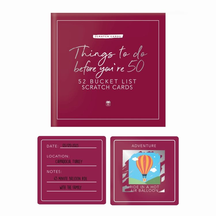 Gadget Gift Republic Scratch Cards - Things To Do Before You're 50