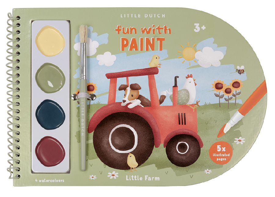 Verfmateriaal Little Dutch Paint Book | Little Farm