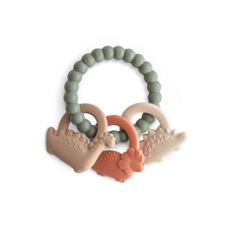 Rammelaar Mushie Teether ring