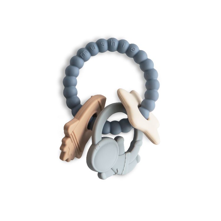 Rammelaar Mushie Teether ring