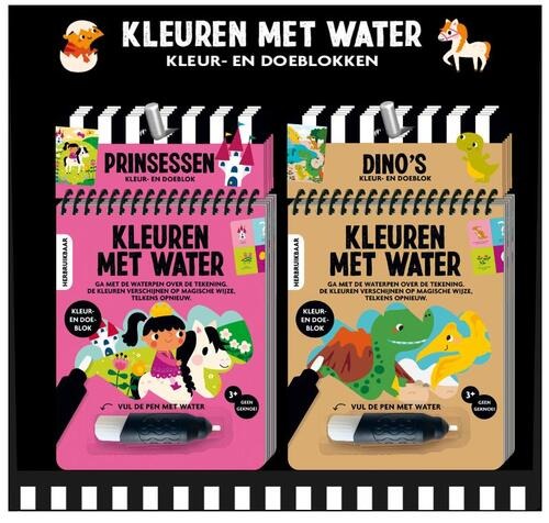 Waterboek & -kaarten INTERSTAT Kleuren Met Water