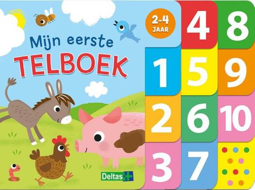 Prentenboek & -kaarten DELTAS Mijn Eerste Telboek | prentenboek