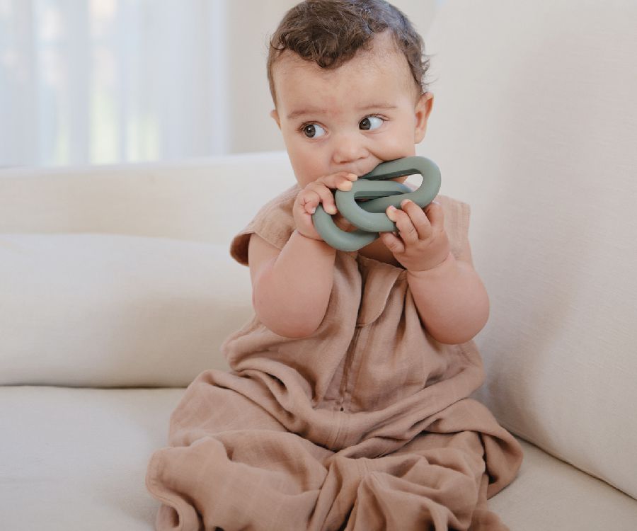 Rammelaar Mushie Teether link