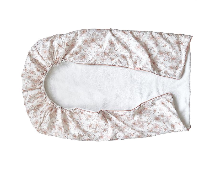 Deken Witlof For Kids Tuck-Inn, geschikt voor wieg/draagmand | Flower Powder