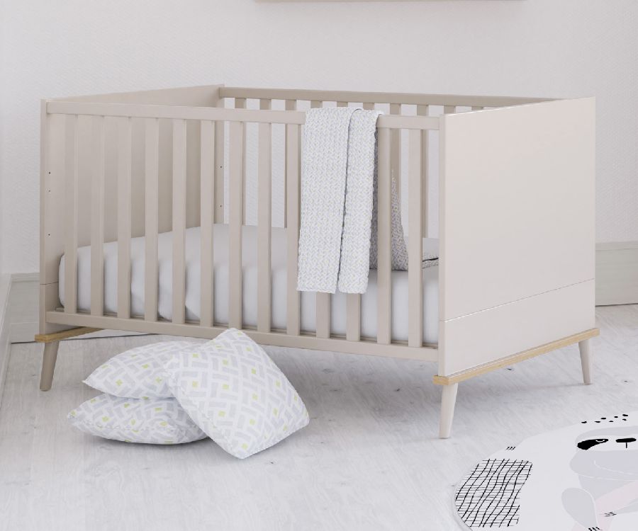 Bed Yuny by Paidi, Hazel, Hazel 70x140 omvb, babybed omvormbaar tot juniorbed
